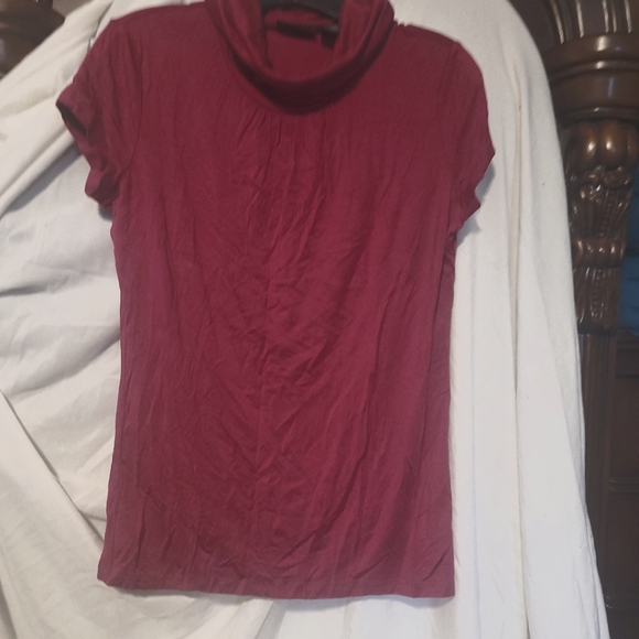 New York & Company Tops - Magenta Short Sleeve Top